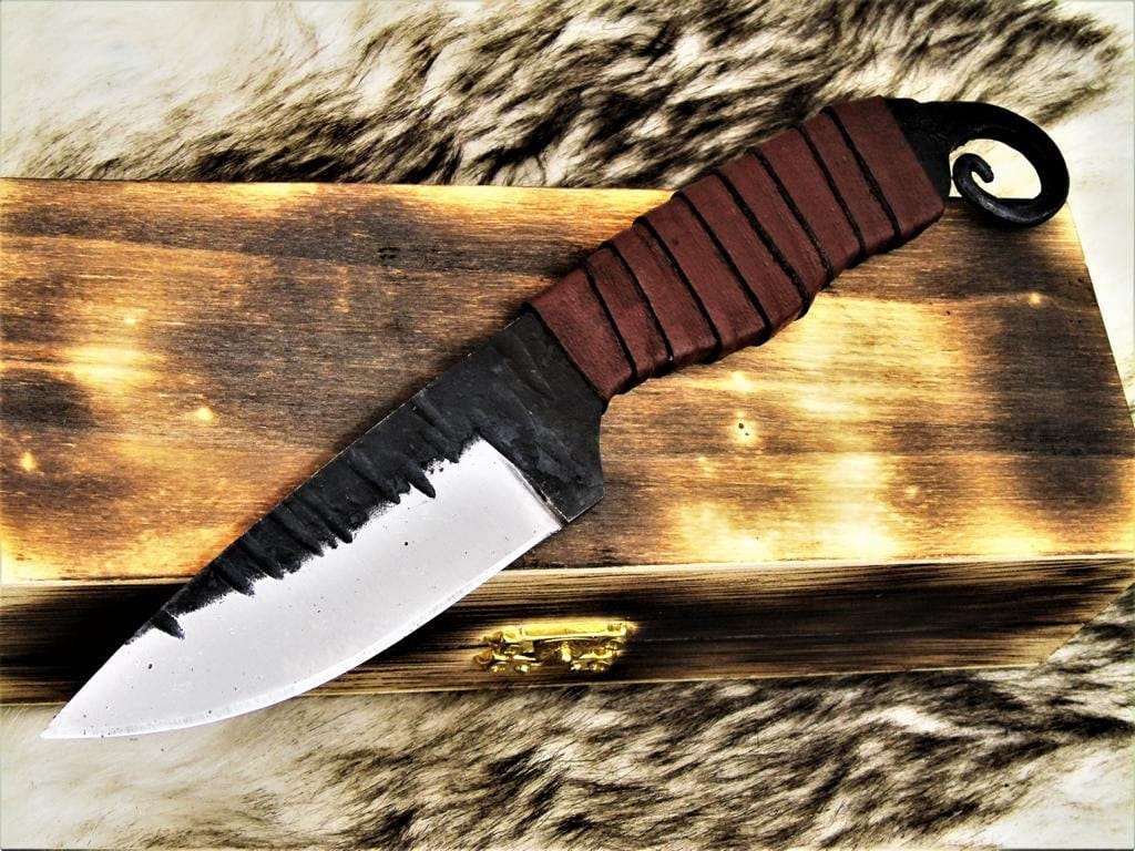 KBS Knives Store Hunting Knives Custom Handmade Hand Forged Carbon Steel Hunting Skinning Knife