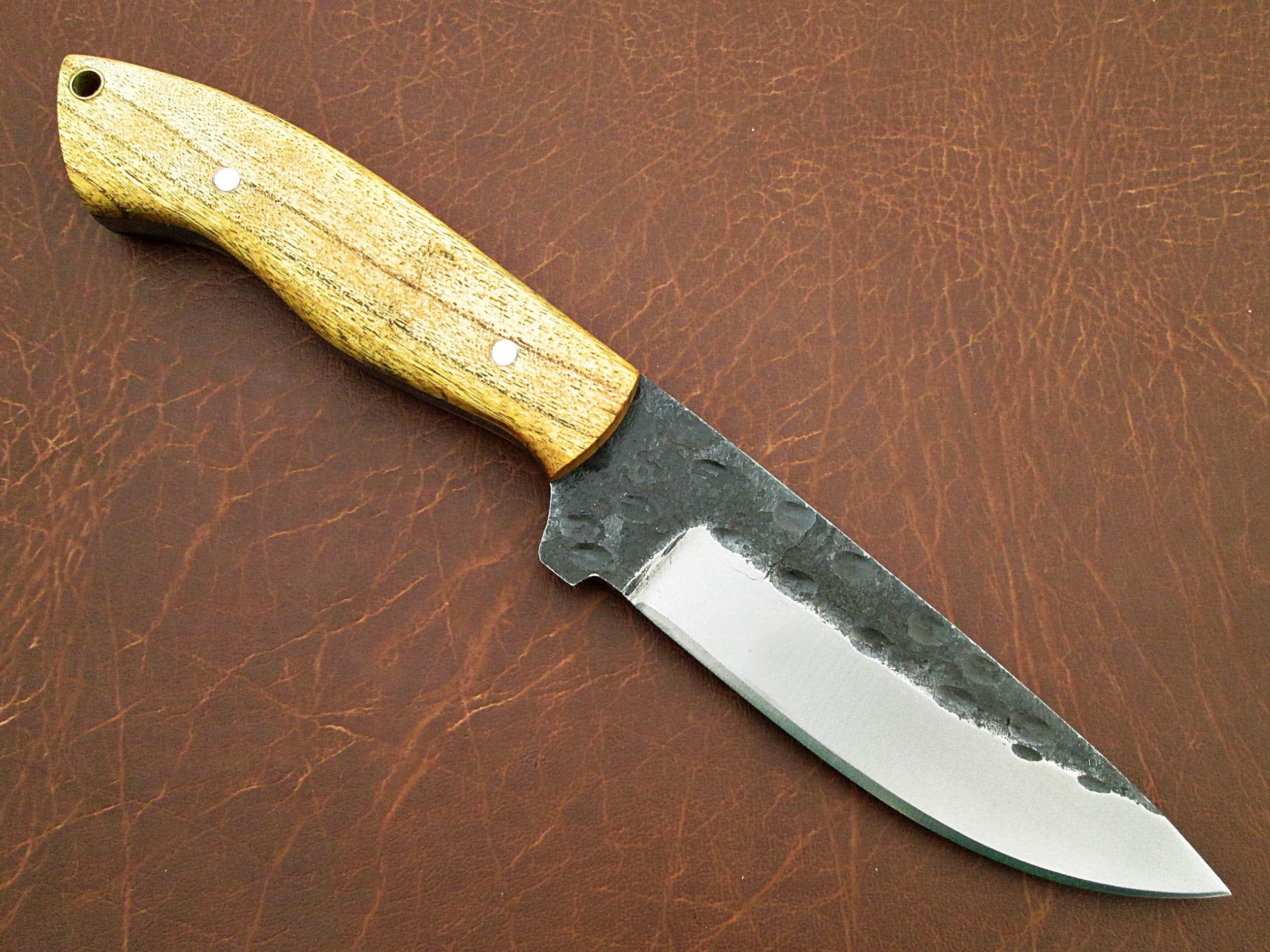 KBS Knives Store Hunting Knives Custom Handmade Hand Forged Carbon Steel Hunting Skinning Knife