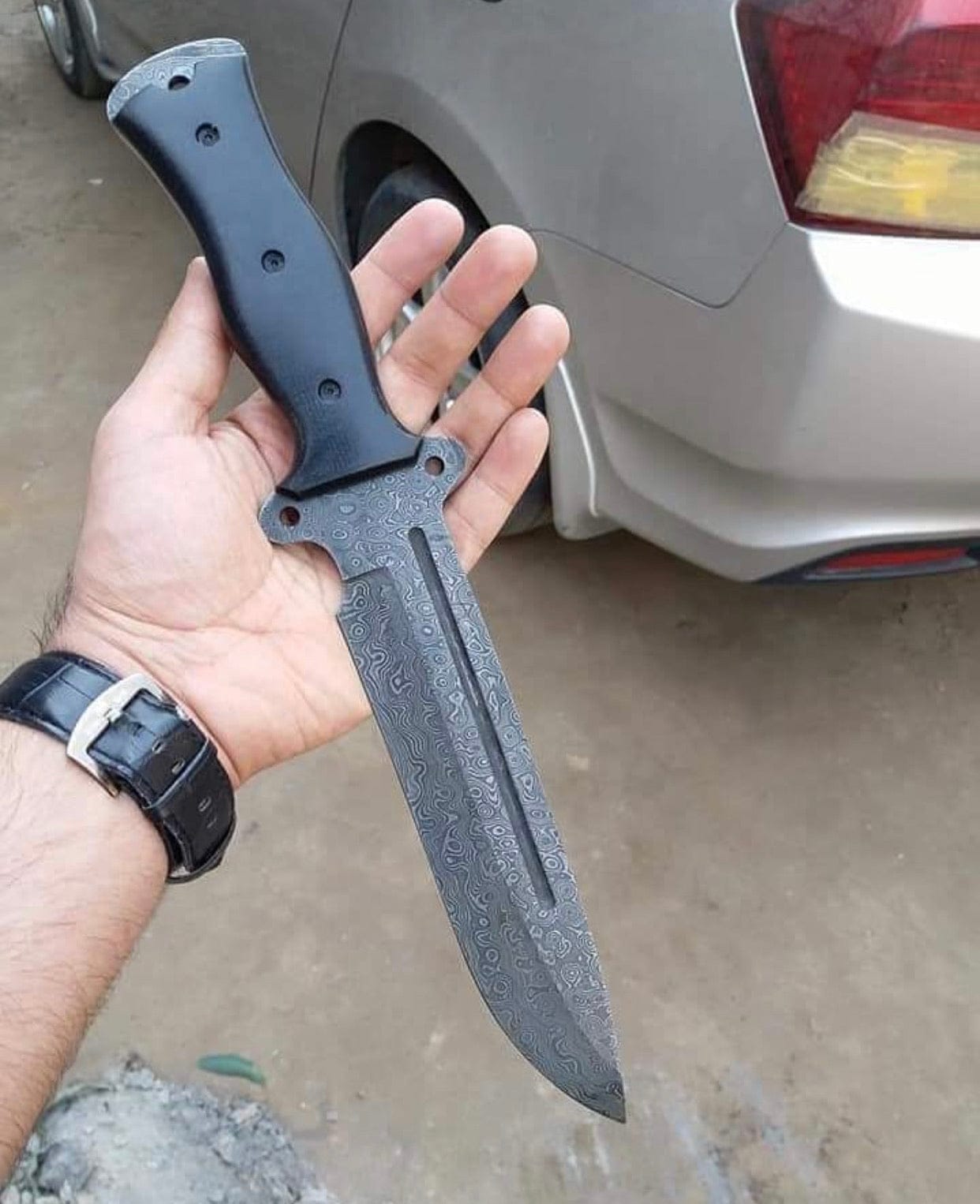 KBS Knives Store Hunting Knives Damascus Camping Hunting Knife