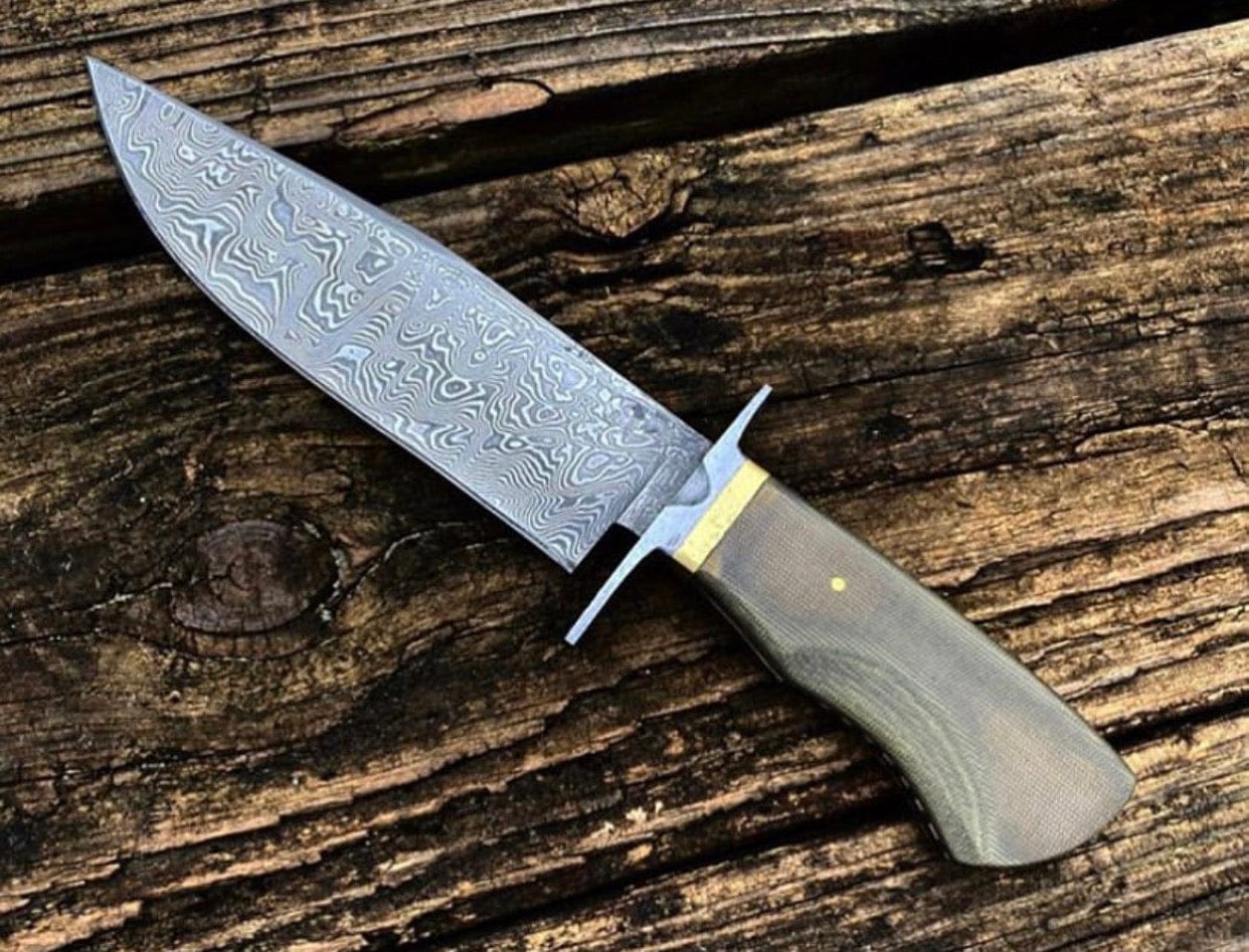 KBS Knives Store Hunting Knives Damascus Hunter Bowie knife