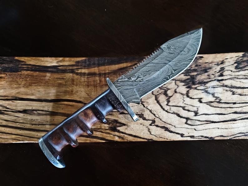 KBS Knives Store Hunting Knives Damascus Hunter Knife