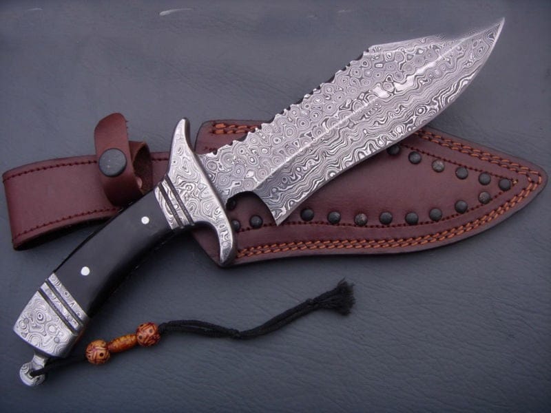 KBS Knives Store Hunting Knives DAMASCUS HUNTER KNIFE