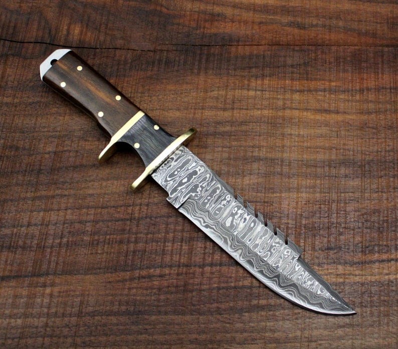 KBS Knives Store Hunting Knives Damascus Hunting Fighter Knife