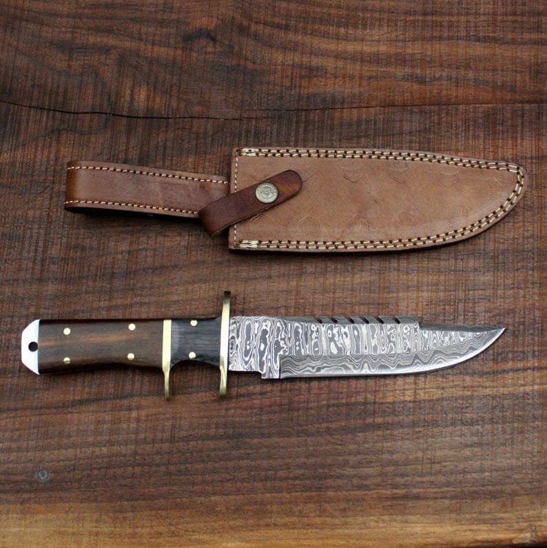 KBS Knives Store Hunting Knives Damascus Hunting Fighter Knife