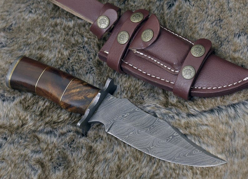 KBS Knives Store Hunting Knives Damascus Hunting Knife