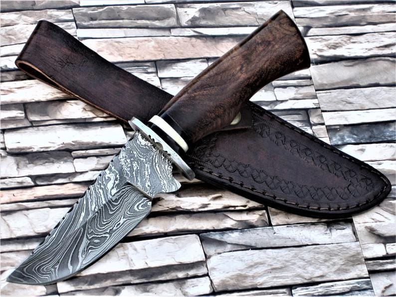KBS Knives Store Hunting Knives Damascus Hunting Knife