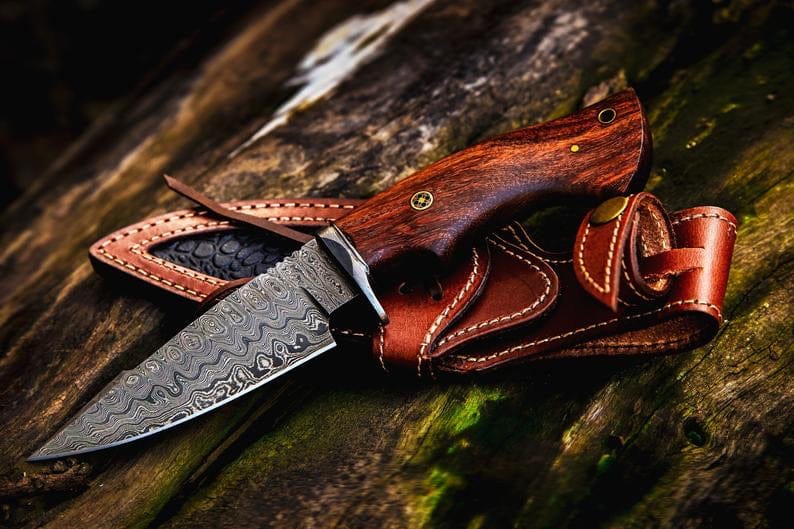 KBS Knives Store Hunting Knives Damascus Hunting Knife
