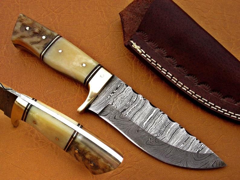 KBS Knives Store Hunting Knives Damascus Hunting Knife