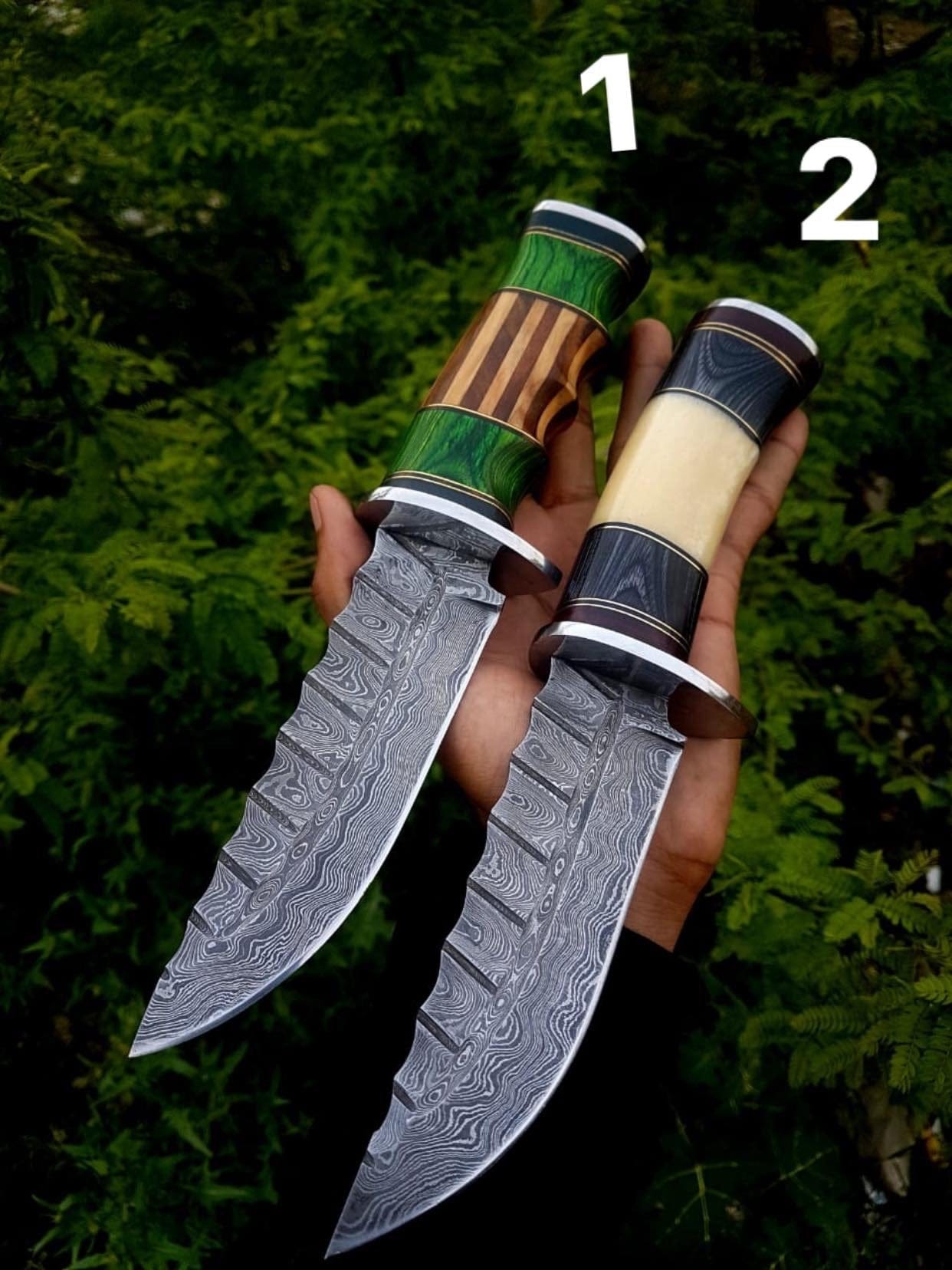 KBS Knives Store Hunting Knives Damascus Hunting Knives