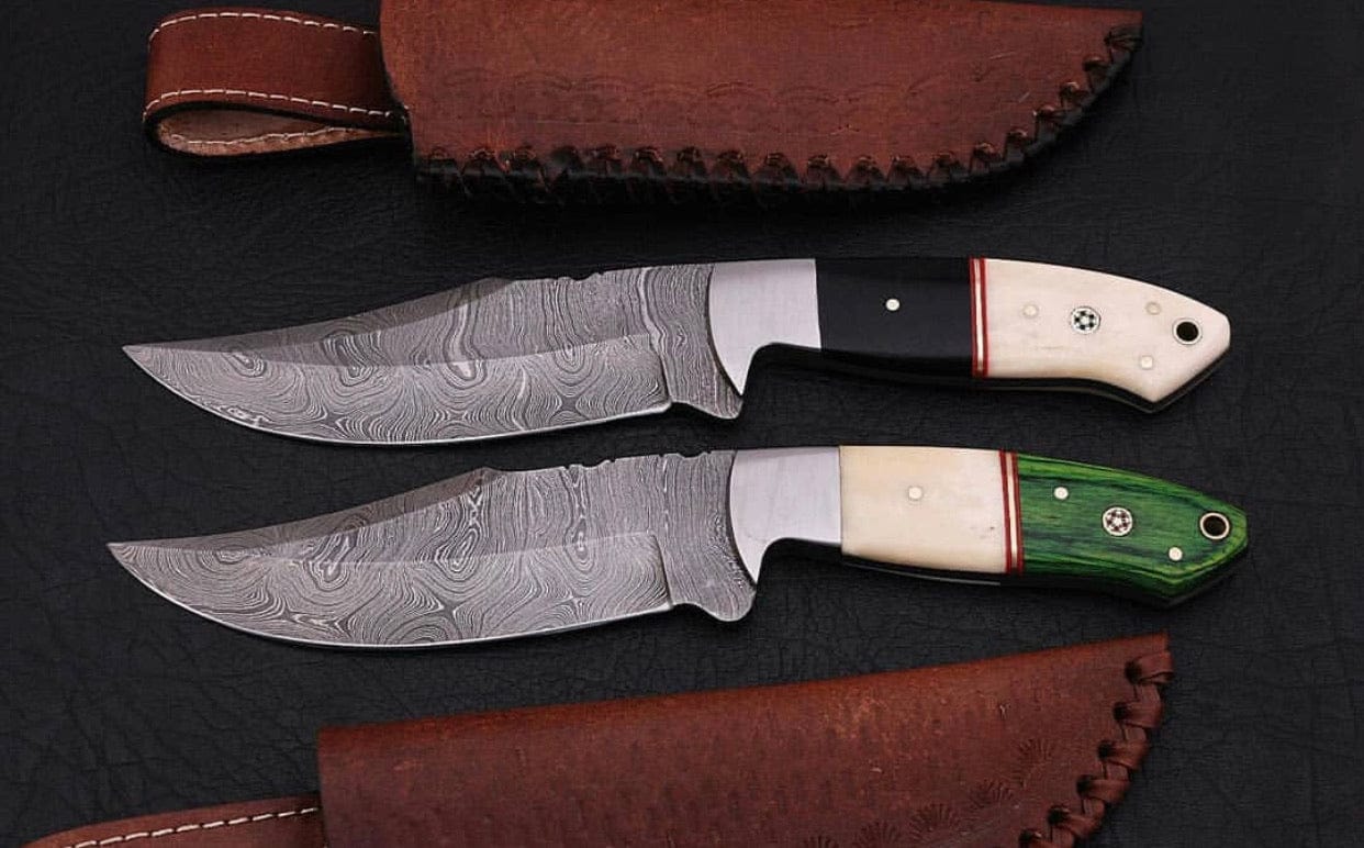 KBS Knives Store Hunting Knives Damascus Hunting Knives Set