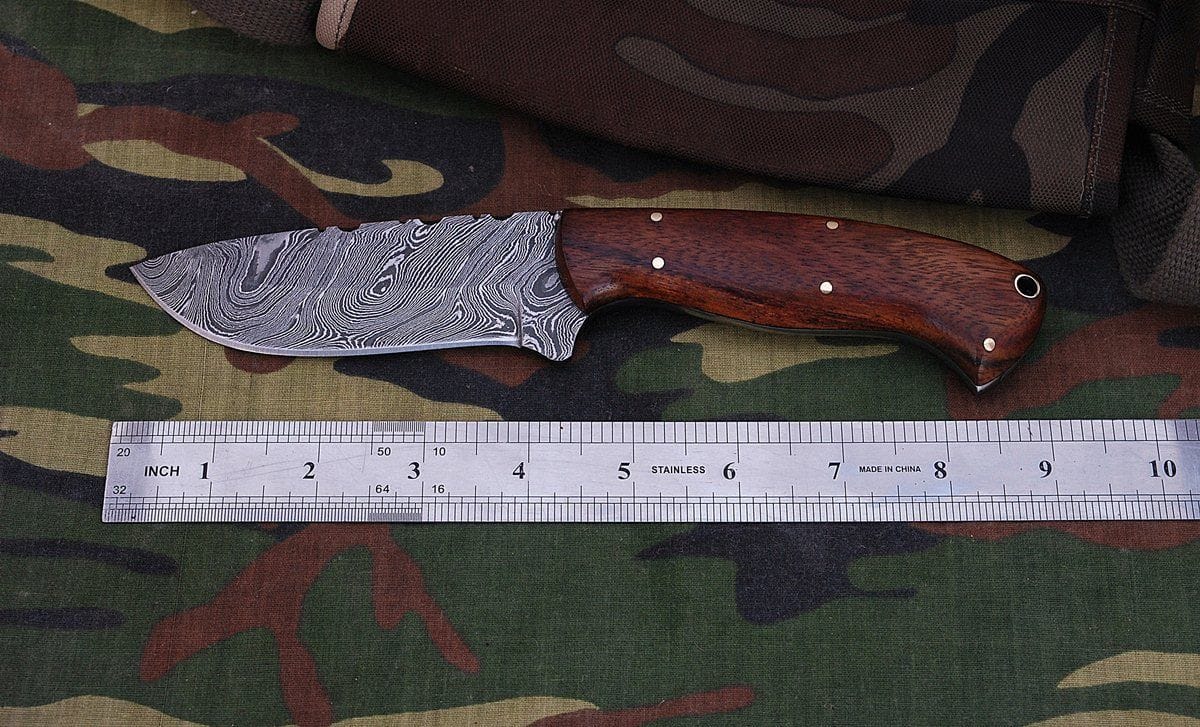 KBS Knives Store Hunting Knives Damascus Hunting Skinning Knife