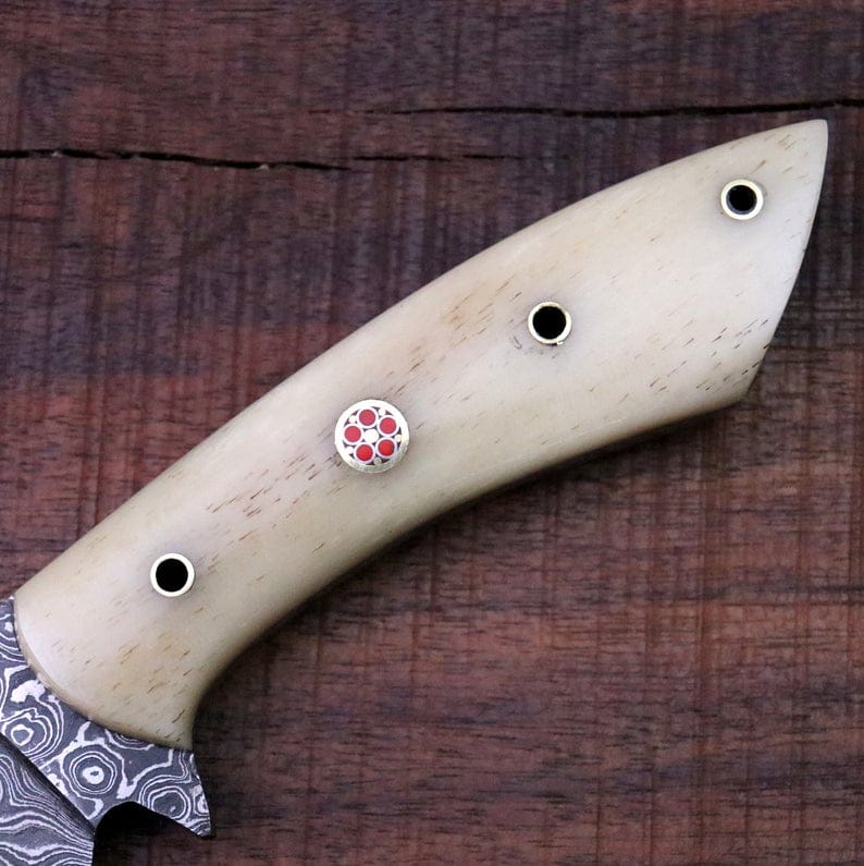 KBS Knives Store Hunting Knives DAMASCUS SKINNING KNIFE