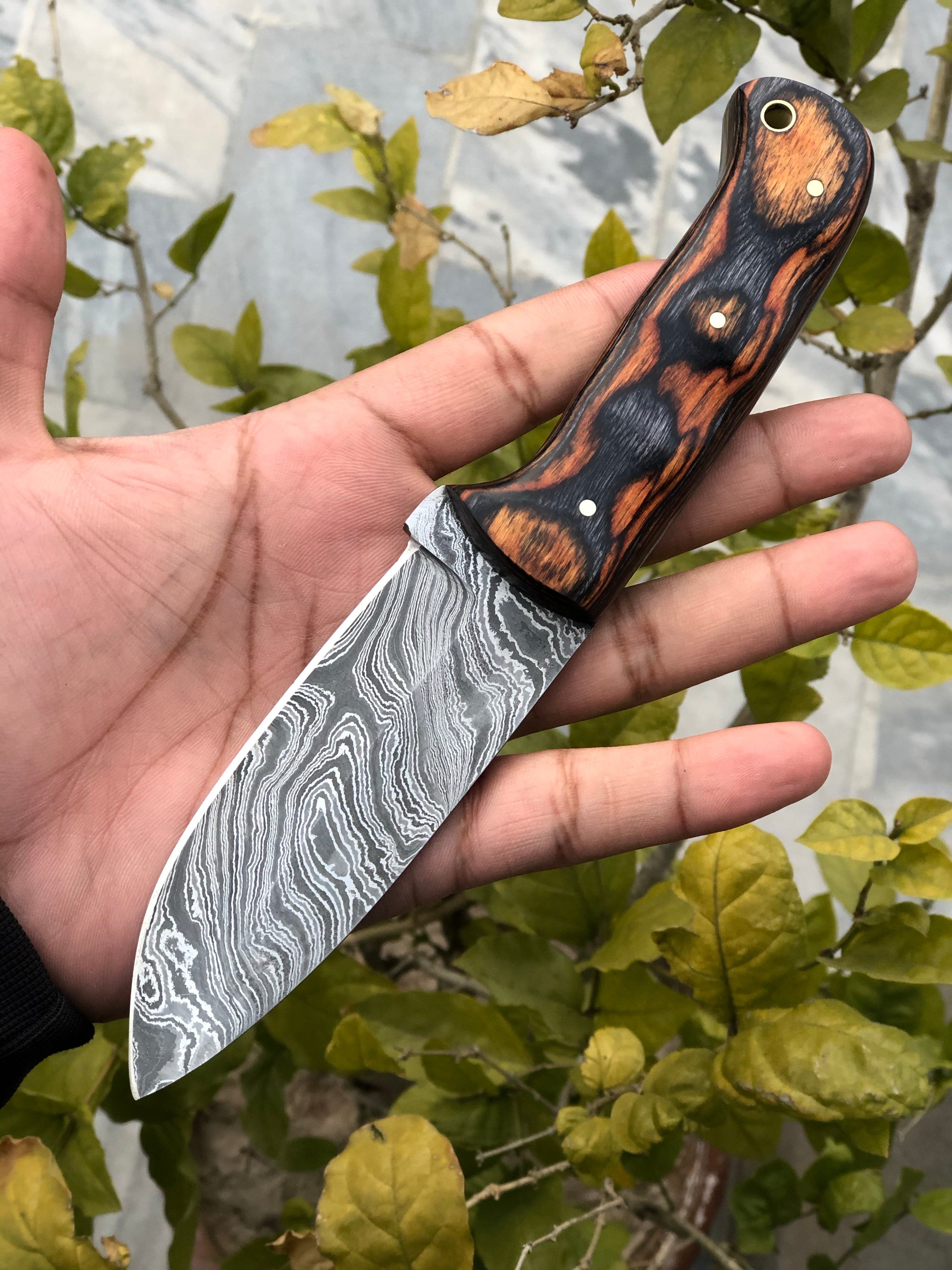 KBS Knives Store Hunting Knives Damascus Steel Bushcraft Knife
