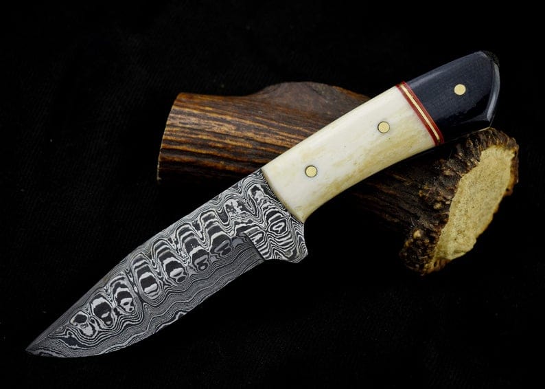 KBS Knives Store Hunting Knives Damascus Steel Hunting Knife