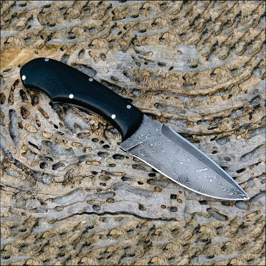 KBS Knives Store Hunting Knives Damascus Steel Hunting Knife