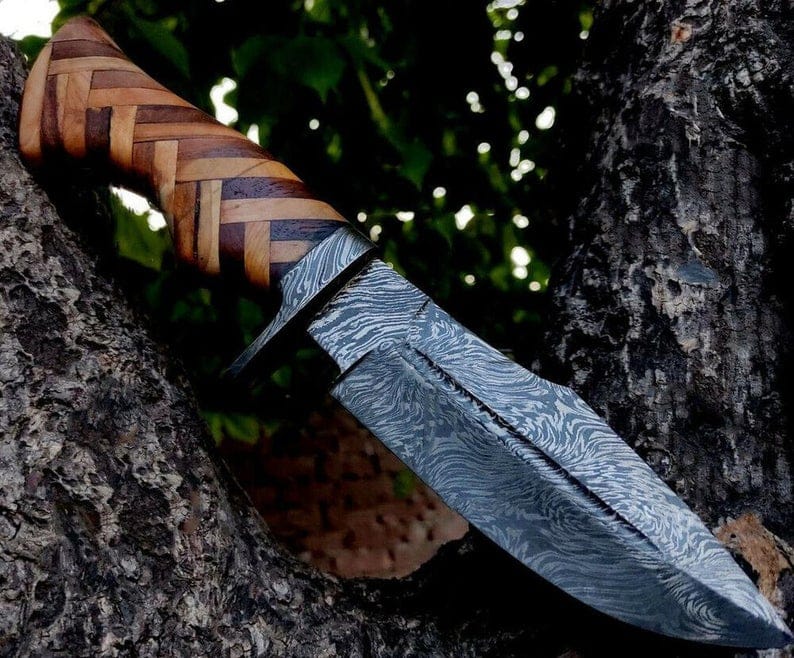 KBS Knives Store Hunting Knives Damascus Wild Hunter Knife