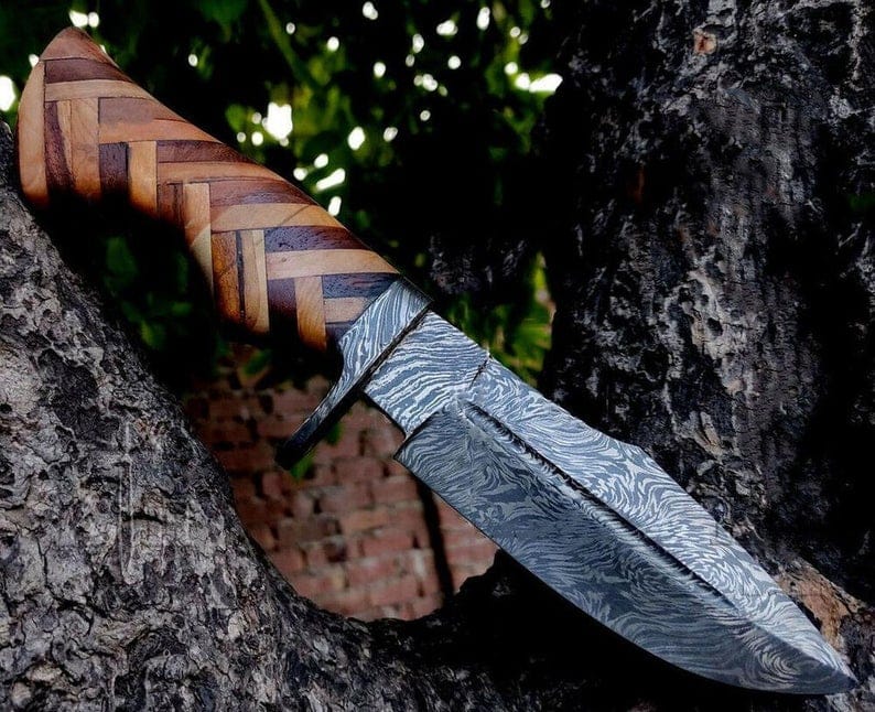 KBS Knives Store Hunting Knives Damascus Wild Hunter Knife