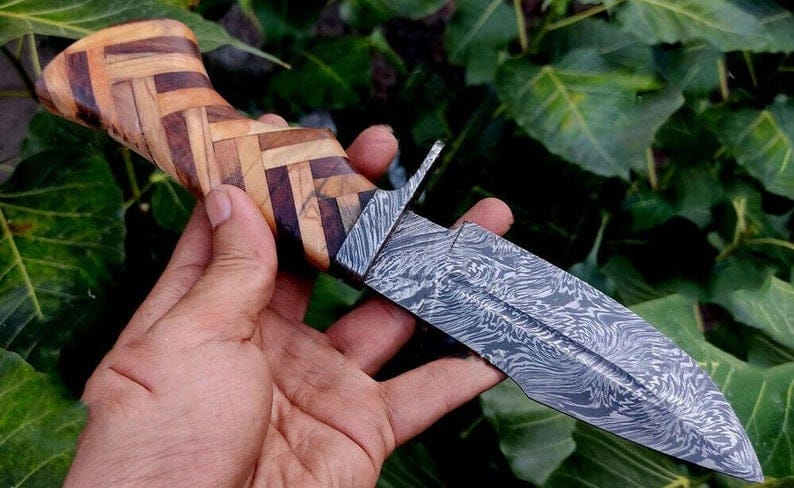 KBS Knives Store Hunting Knives Damascus Wild Hunter Knife