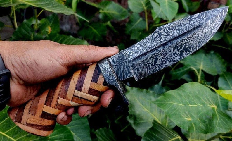 KBS Knives Store Hunting Knives Damascus Wild Hunter Knife