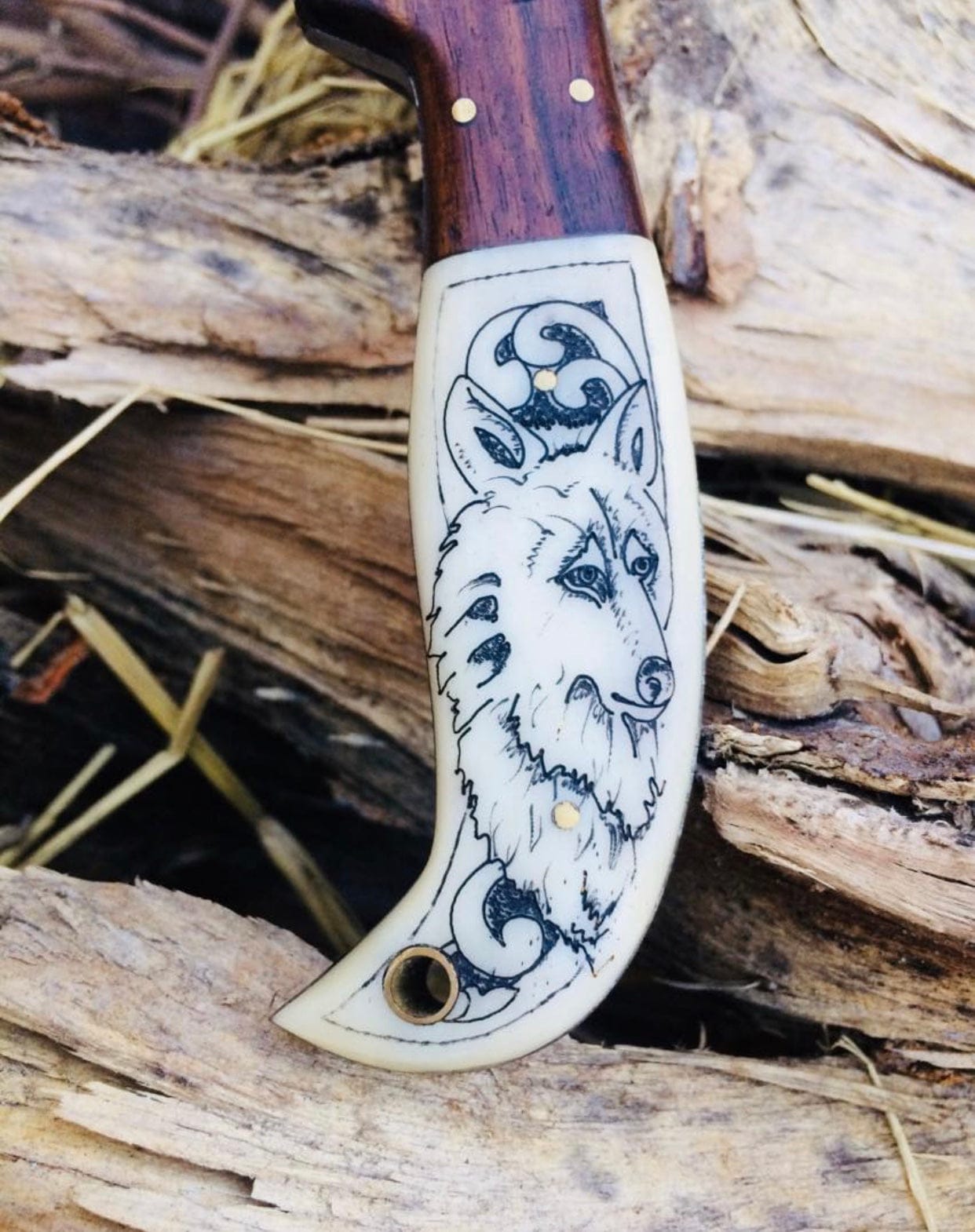KBS Knives Store Hunting Knives Engraved Hunting Tanto Knife