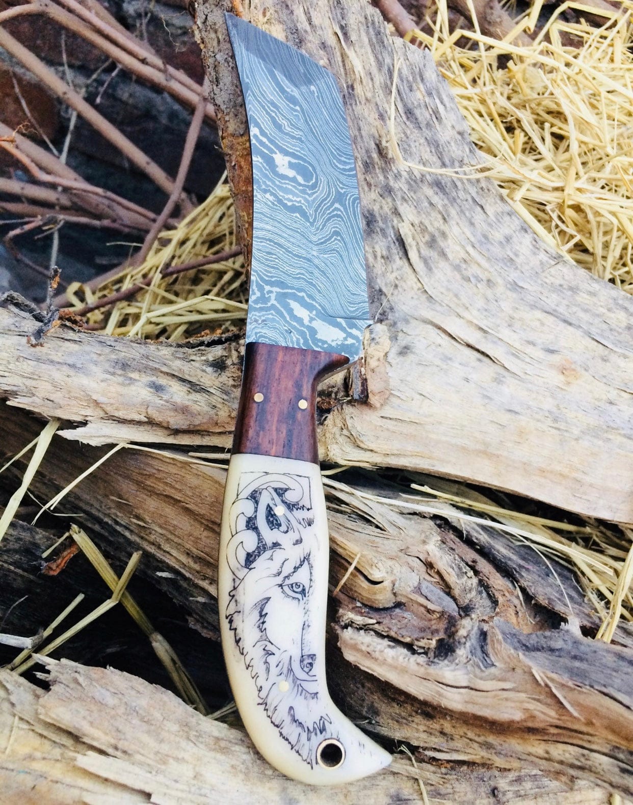 KBS Knives Store Hunting Knives Engraved Hunting Tanto Knife