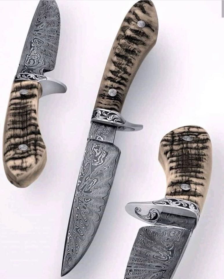 KBS Knives Store Hunting Knives Sheep horn Hunting Skinning Knife
