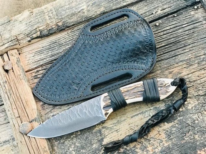 KBS Knives Store Hunting & Survival Knives Custom Handmade 1095 Forged Steel Classic Knife
