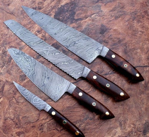 KBS Knives Store Kitchen Knives Set Damascus Kitchen Knives Set