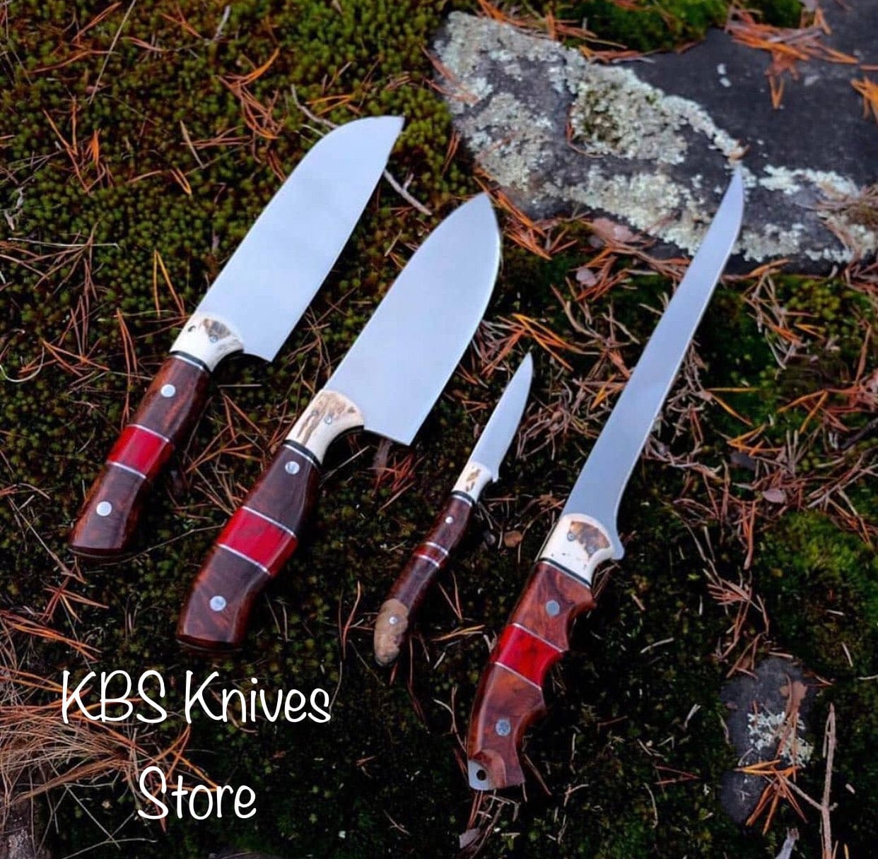 KBS Knives Store Kitchen Knives Set Stainless Steel Kitchen Knives Set