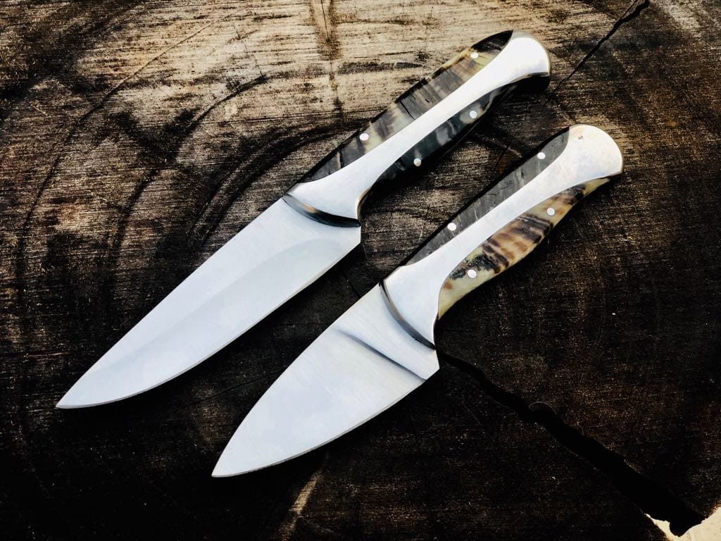 KBS Knives Store Knives Beautiful Full Tang Custom Handmade D2 Steel Knives Set