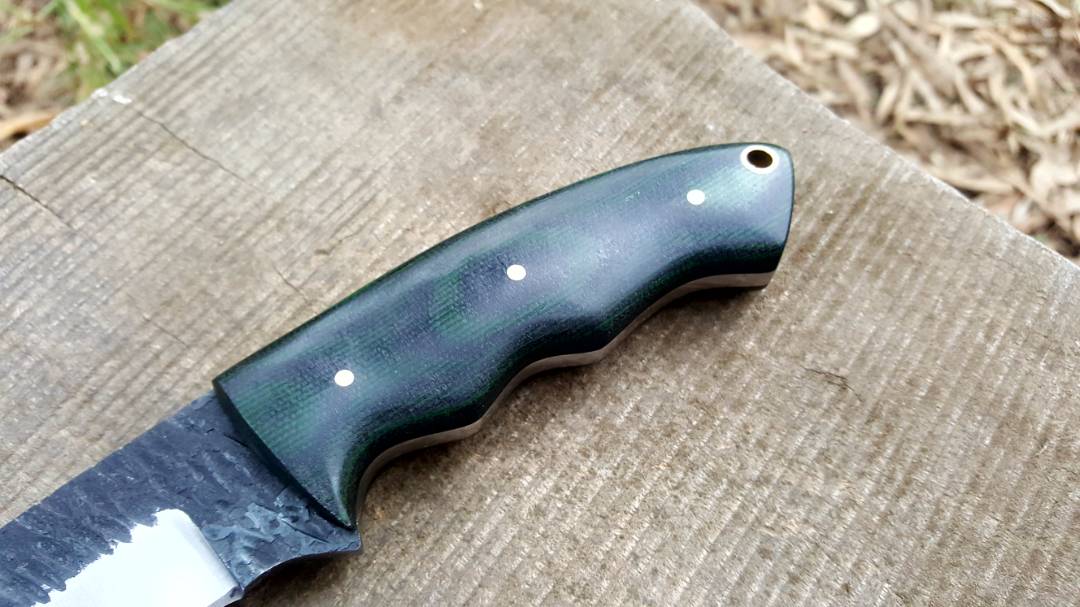 KBS Knives Store Knives Custom Handmade Hammered 1095 High Carbon Steel Blade Knife