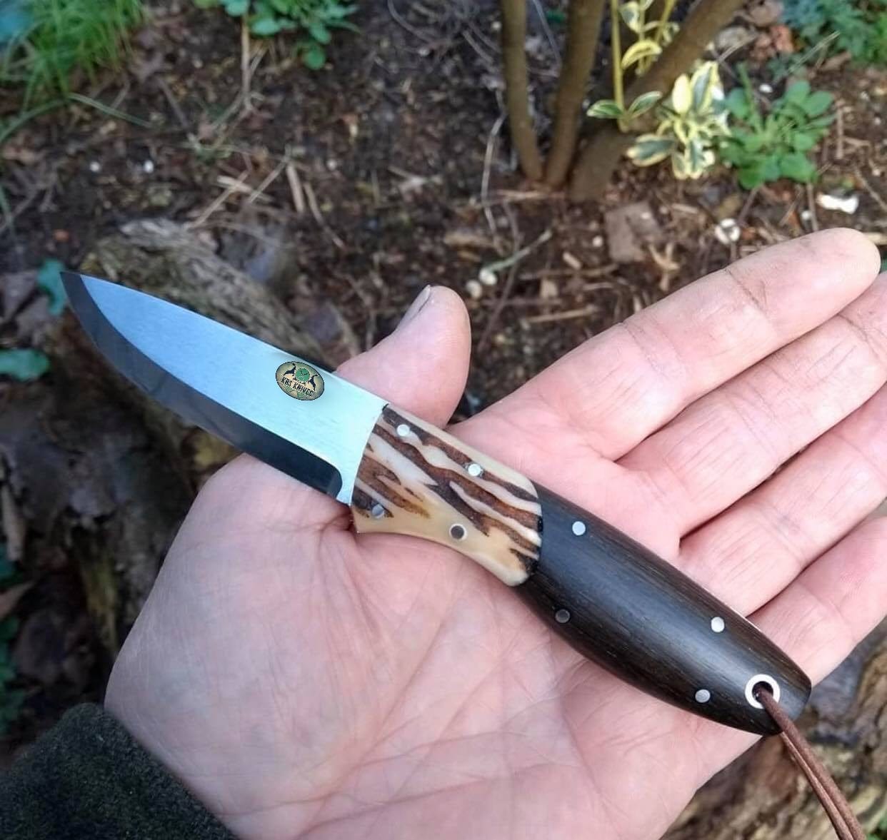 KBS Knives Store Knives D2 Steel Scandi Grind Edge Knife