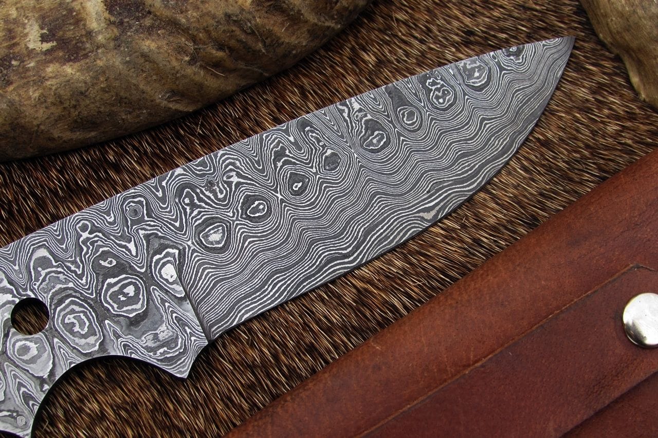 KBS Knives Store Knives Damascus Blank Blade