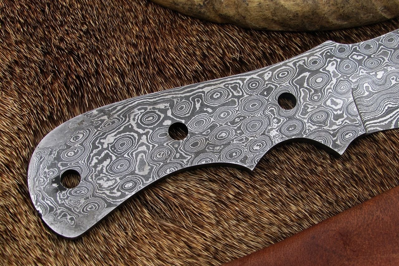 KBS Knives Store Knives Damascus Blank Blade
