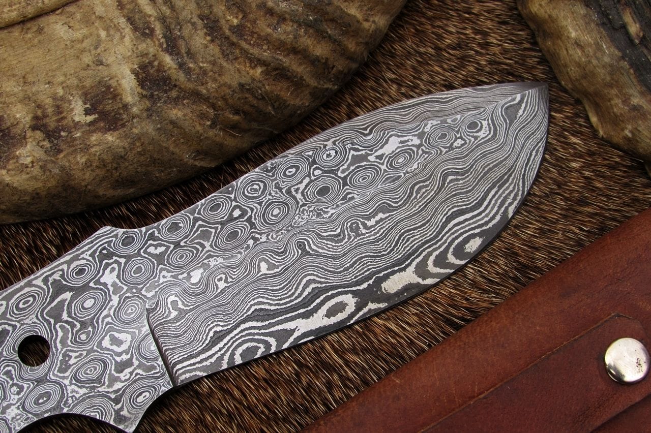 KBS Knives Store Knives Damascus Blank Blade