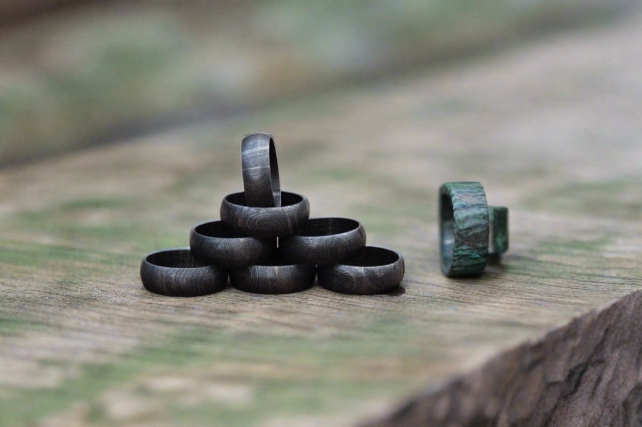 KBS Knives Store Knives Damascus Steel Groom's Ring: A Personalized Masterpiece