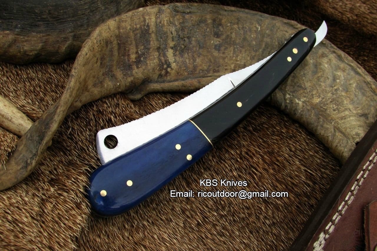 KBS Knives Store Knives Handmade High Carbon Steel Razor Knife