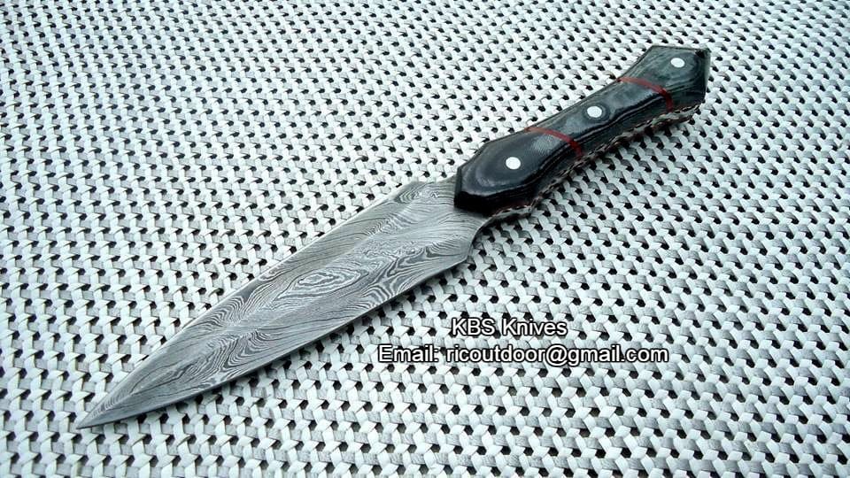 KBS Knives Store Knives My New Damascus Double Edge Blade