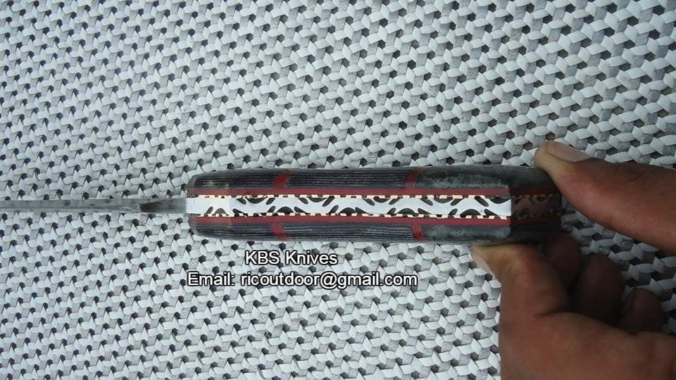 KBS Knives Store Knives My New Damascus Double Edge Blade