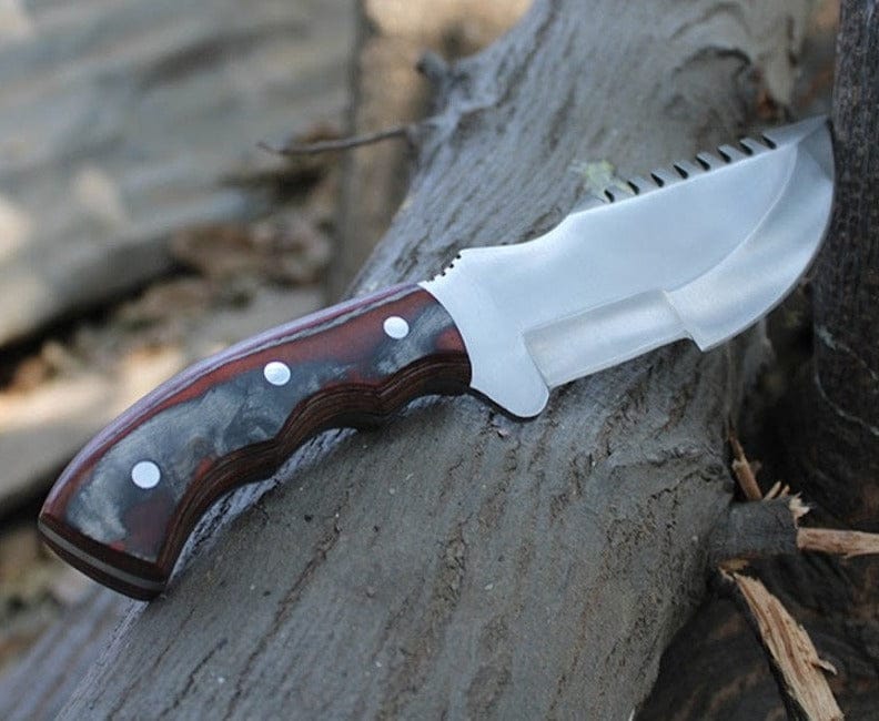 KBS Knives Store Knives Tom Brown Tracker 2 – Handmade O1 Tool Steel Knife with Exotic Wood Handle
