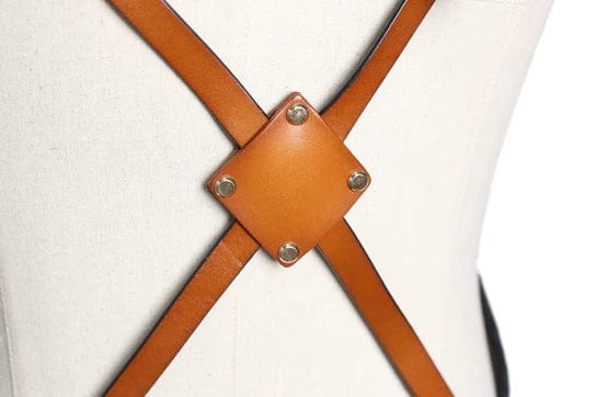KBS Knives Store Leather Bag Waxed Canvas And Leather Craftsman Apron
