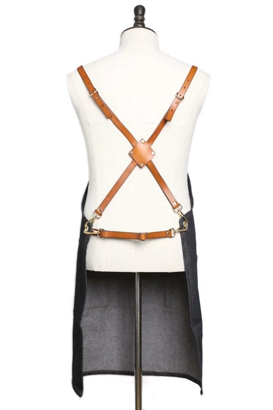 KBS Knives Store Leather Bag Waxed Canvas And Leather Craftsman Apron