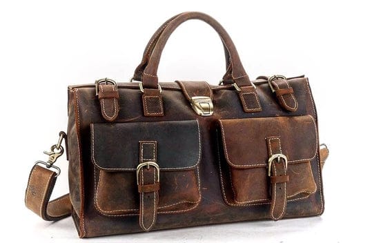KBS Knives Store Leather Bag Women’s Handmade Vintage Travel Bag