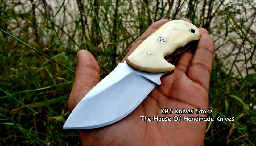 KBS Knives Store Skinner Knife Custom Handmade D2 Steel Blade EDC Skinner Knife