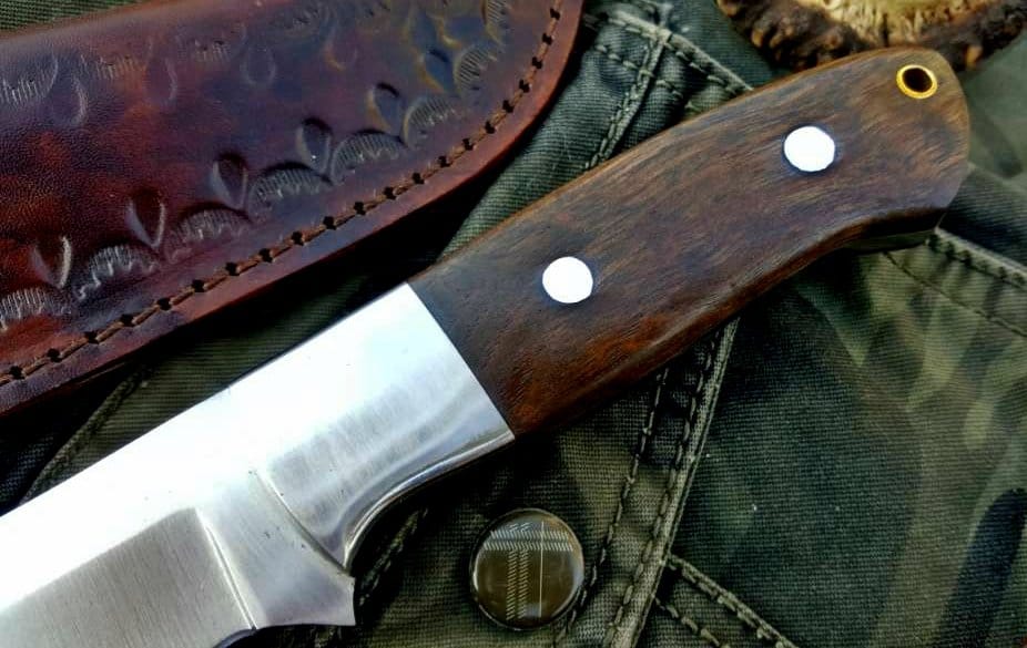 KBS Knives Store Skinner Knife Custom Handmade D2 Tool Steel Hunting Skinner Knife
