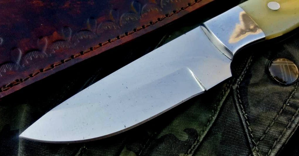 KBS Knives Store Skinner Knife Custom Handmade D2 Tool Steel Hunting Skinning Knife