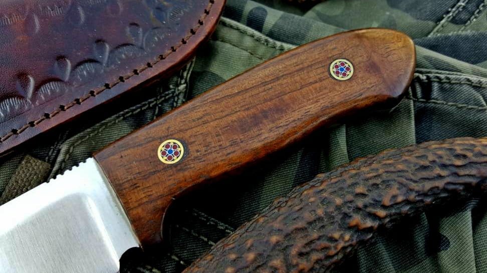 KBS Knives Store Skinner Knife Custom Handmade D2 Tool Steel Skinning Knife