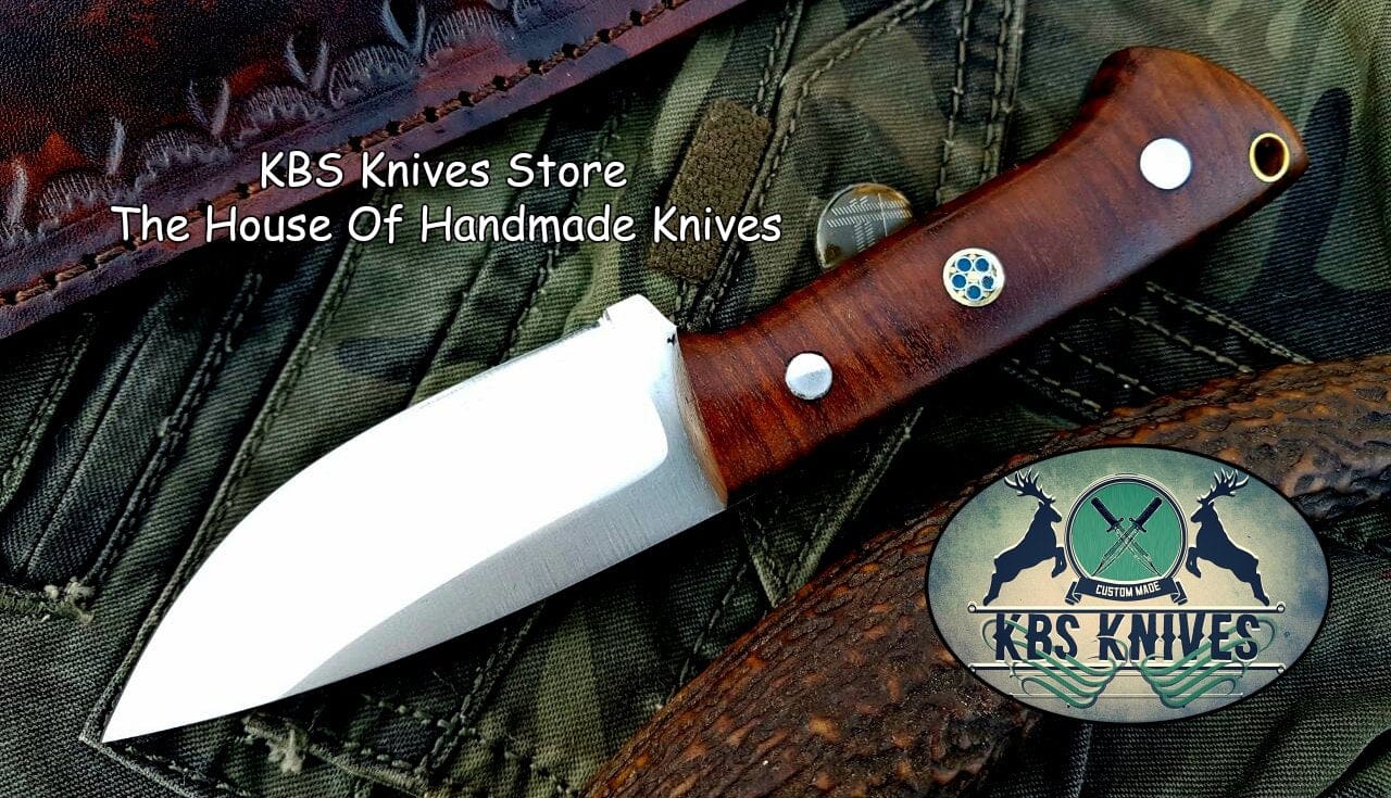 KBS Knives Store Skinner Knife Custom Handmade D2 Tool Steel Skinning Knife