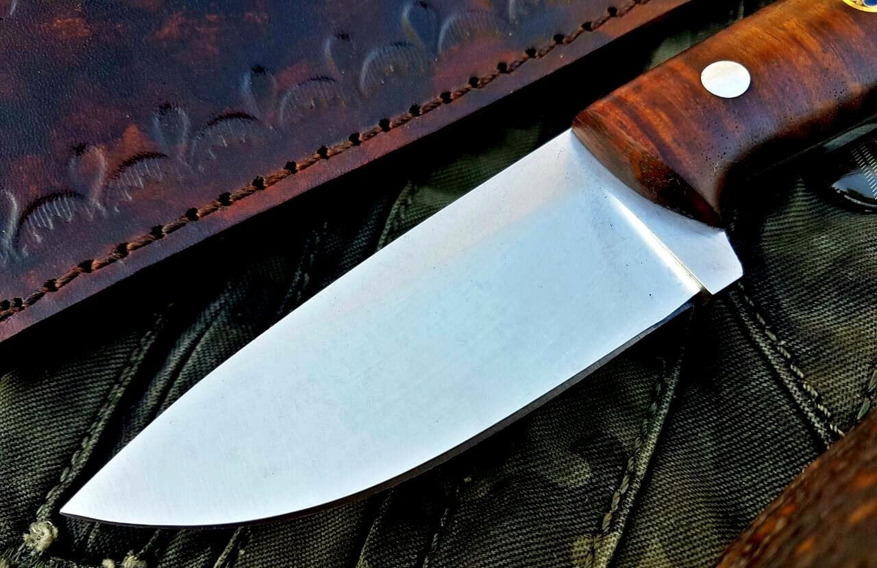 KBS Knives Store Skinner Knife Custom Handmade D2 Tool Steel Skinning Knife