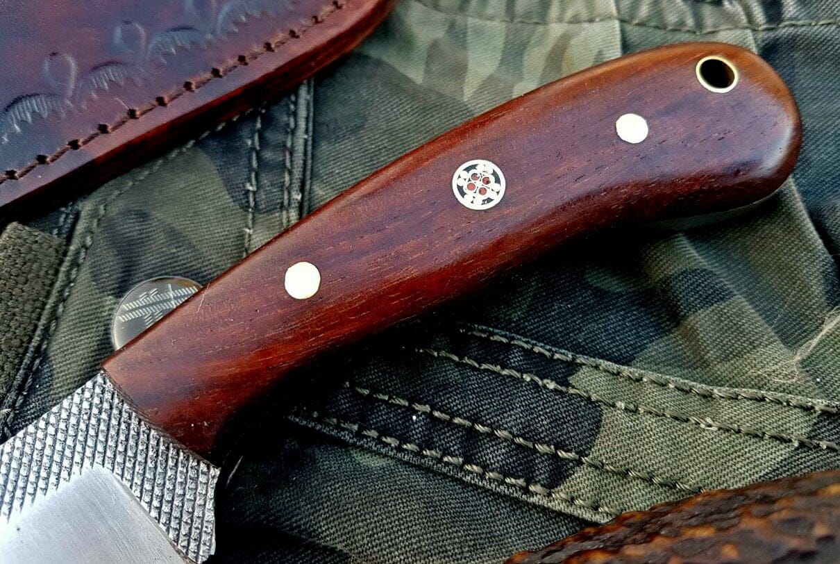 KBS Knives Store Skinner Knife Custom Handmade File Tool Steel Hunting Skinning Knife